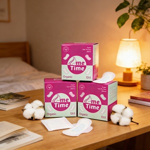 Envío Gratis, Artículo de Venta al por Mayor en Alibaba, Marca Privada, Toalla Sanitaria Ecológica y Orgánica, Toalla Sanitaria Médica Angel Moon para Mujer - Product Image 2