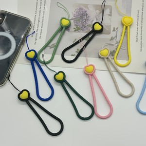 Flower And Heart Silicone Phone Lanyard Multicolor With Plastic Buckle For Mobile Phone Straps - Product Image 2