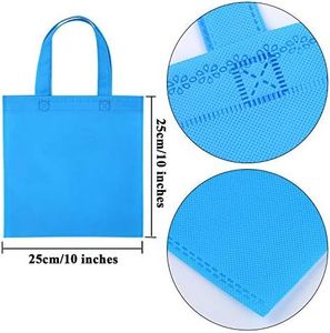 Bolsa de Tela No Tejida Resistente en Oferta, Diseño Plegable Ligero, Patrón de Dibujos Animados, Reutilizable, Personalizable, para Exposiciones, Día de la Madre - Product Image 3