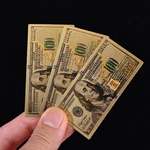 จำหน่ายตรงจากโรงงาน บัตรพลาสติก PET ปั๊มฟอยล์ทอง <span class=keywords><strong>100</strong></span> ใบ ธนบัตร<span class=keywords><strong>ที่</strong></span><span class=keywords><strong>ระลึก</strong></span>ขนาดเล็ก พิมพ์สีสองด้าน สามารถพิมพ์ได้ - Product Image 4