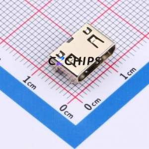 HDMI-519 HDMI Connector SMD Connector ( Connector Type: HDMI-C )( Gender: Female )( Total Number of PINs: 19P ) - Product Image 1