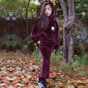 Ensemble de sport pour femme et enfant : sweats à capuche ajustés et pantalons cargo en coton, corset – Achetez directement auprès du fabricant chinois - Product Image 2