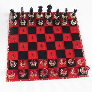 2024 Design créatif jeu échiquier <span class=keywords><strong>et</strong></span> pièces roi fabricant en gros résine artisanat jaune <span class=keywords><strong>Scorpion</strong></span> personnalisé faire - Product Image 2