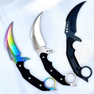 Cuchillo de Mariposa Plegable No Afilado para Entrenamiento, Práctico y Seguro, para Adolescentes, Caza, Entrenamiento, Venta Directa al por Mayor - Product Image 5