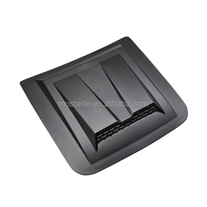 غطاء محرك السيارة عالي الجودة من البلاستيك ABS باللون الأسود المطفي طراز Cyber Knight لسيارة Jetour T2 Traveler - Product Image 1