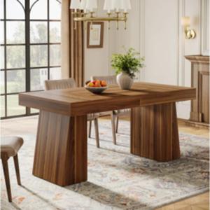 Ensemble de 4 tables et chaises de restaurant modernes en bois massif de style antique pour hôtels et restaurants Hot Pot - Product Image 2