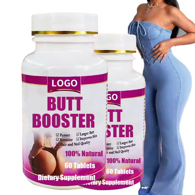 OEM Customized Butt Booster Tablets Perfectly Curved Enhance Hip Proportions Buttock Enlargement Supplements for Adult Pills