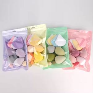 Sans latex 11 pièces mélangeur de bouffée de maquillage de Konjac multicolore accessoires cosmétiques multicolores application de fond de teint <span class=keywords><strong>utilisation</strong></span> de poudre - Product Image 6