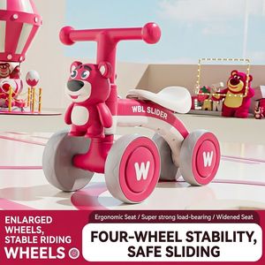 Bicicleta de Equilibrio de 4 Ruedas para Bebés con Música y Luces LED, Juguete Montable para Niños de 1 a 3 Años, Niños y Niñas, Gran Venta 2026 - Product Image 2