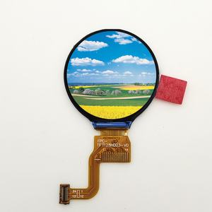 Màn Hình Lcd Tròn 1.3 Inch 1.28 Inch 4Spi <span class=keywords><strong>Tft</strong></span> Cho Đồng Hồ Thông Minh Circle 1.3 <span class=keywords><strong>Tft</strong></span> Lcd 240X240Dots Ips Gc9A01 14Pin Zip Fpc - Product Image 1