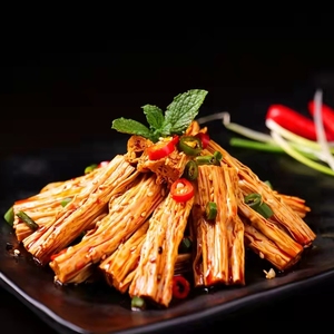 HUARAN Suministro de fábrica de alta calidad de alimentos de frijol precio barato Yuba Tofu piel seca palitos de soja Beancurd palitos de frijol seco Yuba - Product Image 3