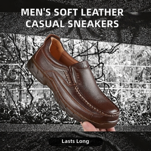 Chaussures en cuir Oxford de luxe pour hommes, respirantes, chaussures habillées, été 2025, chaussures plates de bureau, mariage, chaussures formelles pour hommes - Product Image 3