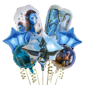 Globos de película de aluminio de <span class=keywords><strong>Avatar</strong></span>, decoraciones de escena temática para <span class=keywords><strong>Avatar</strong></span>, suministros de fiesta de cumpleaños, globos de celebración - Product Image 2