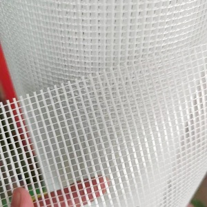 Duvar sıva çatlama önleme binası için yüksek mukavemetli Alkali dayanıklı inşaat takviye fiberglas örgü