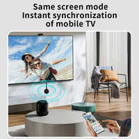 Meilleures ventes : Fonction de mise en miroir d'écran sans fil 1080P anti-latence et anti-délai pour téléphone, ordinateur portable, téléviseur et projecteur