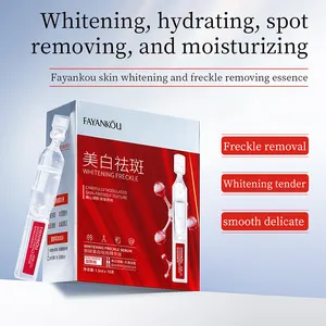 Fayankou Hydraterende Wegwerp Ampul Gezicht Serum Anti-Sproet En Whitening Huidverzorgingsserum