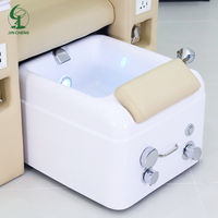 Fauteuil de massage et de pédicure professionnel Jincheng, moderne, inclinable, avec système de jets sans tuyauterie 24