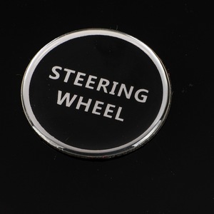 Tengguang Steering Wheel Epoxy Stickers Round UV Printed <b>Car</b> <b>Decals</b> - Product Image 4