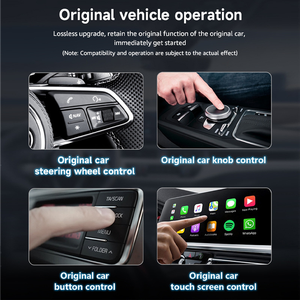 Dispositivo de Video Portátil 3 en 1 para Auto, Conexión Inalámbrica CarPlay y Android Auto, USB, Streaming de Medios, Netflix/YouTube, Google Play - Product Image 5