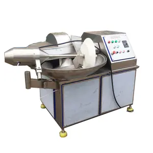 Factory price Meat Sausage Bowl Chopper/Industrial 3 Blades Butchery Chopper Mixer Machine Price Small Bowl Meat Cutter 20l