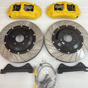 Sistemas de frenos automáticos de alto rendimiento, Kit de pinzas de freno de 6 pistones para VW Golf R MK5 MK6 MK7 <span class=keywords><strong>GTI</strong></span> Nissan Mazda Land Rover 350 Z - Product Image 4