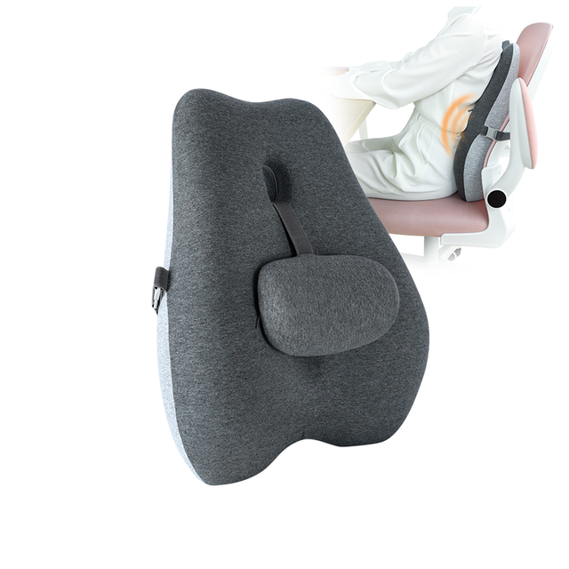 Office Memory Sponge to Relieve Lower Back Pain Adjustable Lumbar Cushion Back Lumbar Support Office Chair Lumbar Support Pillow