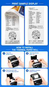 80x80 Thermal <b>Paper</b> <b>Roll</b> Single Layer POS Machine <b>Paper</b> ATM Catering Takeout Cash Register Thermal Printing <b>Roll</b> - Product Image 6