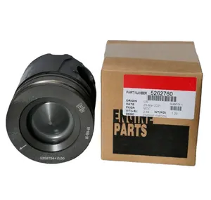 ISF3.8 ISF38 engine piston kit 0.5mm 5262760 4309115 5290099 3972885 4089181 4089418 3949579 3933585 3943545 3957244 for Cummins