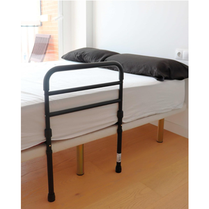 Barrière de lit de protection (hauteur du lit de 42 à 54 cm), barrière de lit rembourrée pour adulte, barrière de lit noire PEPE P40020 - Product Image 2