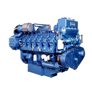 Promotionele 400pk 450pk 500pk 550pk 700pk 750pk 810pk 810pk 900pk 1000pk Weichai Marine Dieselmotor Met Versnellingsbak Lage Prijs