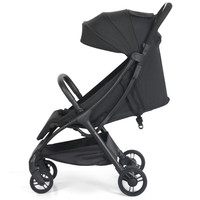 Luxe cinq points sécurité bébé poussette landau léger cadre en aluminium bébé Buggy pour enfants tissu matériel