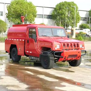 Camión de Bomberos Personalizado BAIC Warrior 4X4 con Tanque de Agua de 3 Toneladas, Vehículo Todoterreno para la Lucha Contra Incendios Forestales y Rescate de Emergencia - Product Image 3