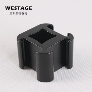 Westage อะแดปเตอร์เสียบแฟลช3ทางสำหรับกล้องโทรศัพท์ไมโครอุปกรณ์สตรีมสดอลูมิเนียมอัลลอยอย่างรวดเร็ว - Product Image 1