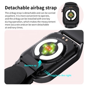Smartwatch F520 con Pompa d'Aria, Misurazione <span class=keywords><strong>Pressione</strong></span> Sanguigna, ECG, HRV, Allarme Caduta, Temperatura Corporea, Modalità Multi-Sport, Tracker Fitness - Product Image 6