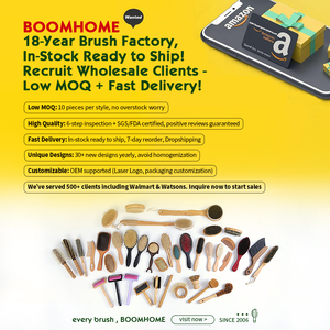 Brosse et <span class=keywords><strong>peigne</strong></span> à <span class=keywords><strong>barbe</strong></span> 100% poils <span class=keywords><strong>de</strong></span> <span class=keywords><strong>sanglier</strong></span> doux, manche en bois, personnalisé pour ondulations 360, pour hommes, logo laser, couleur personnalisée, fabrication naturelle - Product Image 5