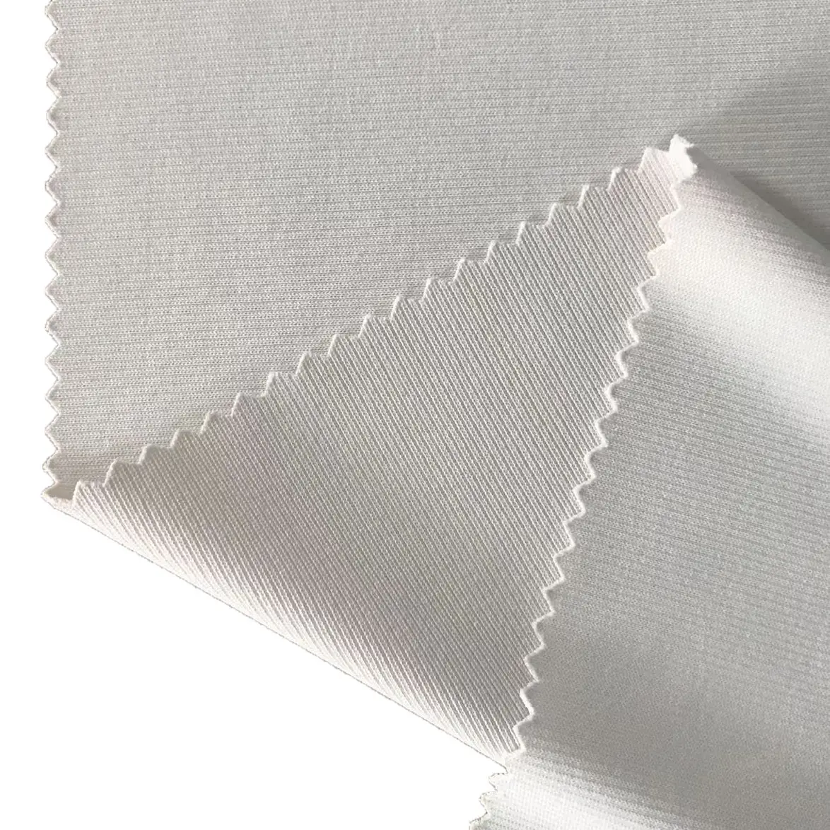 Groothandel Luxe Textiel Deluster 100% Milieuvriendelijke Polyester Gebreide Interlock Jersey Stof Voor Kleding