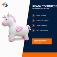 Cheval sauteur gonflable en PVC de 58 cm avec pompe pour enfants, jouet de jeu extérieur, vente en gros, fournisseur OEM
