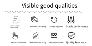 Machine électrique à découper la viande, machine à trancher et à couper en dés la viande fraîche, à vendre - Product Image 2