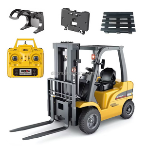 <span class=keywords><strong>Huina</strong></span> <span class=keywords><strong>1577</strong></span> 1:14 2.4G 14CH 2-en-1 Véhicule d'ingénierie RC semi-métallique Chariot élévateur et grue avec lumières - Product Image 3