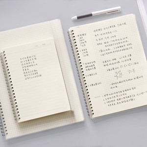 Tùy chỉnh A4 đồ thị giấy máy tính xách tay với <span class=keywords><strong>Mini</strong></span> bìa cứng da PU PVC Bìa xoắn ốc Organizer trong A6 B5 kích cỡ cho quà tặng - Product Image 5