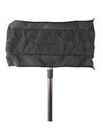Serpillère plate 2-en-1 en acier inoxydable à auto-serrage, design créatif, avec lingettes jetables remplaçables pour le nettoyage des fenêtres et des sols