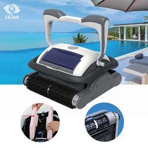 หุ่นยนต์ทำความสะอาดสระว่ายน้ำ Water Crown คุณภาพสูง แบบทำงานช้าๆ พร้อมแบตเตอรี่ลิเธียม สำหรับสระว่ายน้ำที่บ้าน - Product Image 5