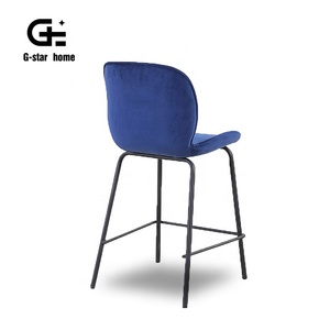 Meilleurs modèles pour le projet <span class=keywords><strong>de</strong></span> barre <span class=keywords><strong>bleu</strong></span> <span class=keywords><strong>marine</strong></span> tissu français bistrot <span class=keywords><strong>tabouret</strong></span> <span class=keywords><strong>de</strong></span> <span class=keywords><strong>bar</strong></span> avec 4 jambes <span class=keywords><strong>de</strong></span> tube en métal - Product Image 3