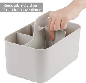 Organizador Multiusos, Organizador de Escritorio Apilable con Asa, Organizador de Plástico para Papelería, Suministros de Oficina, Organizador para Dormitorio - Product Image 5