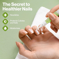 Huile hydratante de haute qualité pour cuticules de l'ongle stylo marque privée vegan huile naturelle réparatrice pour la croissance des ongles sans sérum Vente en gros sur mesure