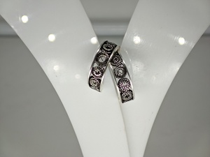 Pendientes Artesanales de Plata de Ley 925 para Mujer, Estilo Bohemio Tribal, Joyería de Plata, Proveedor Mayorista de Fábrica - Product Image 6