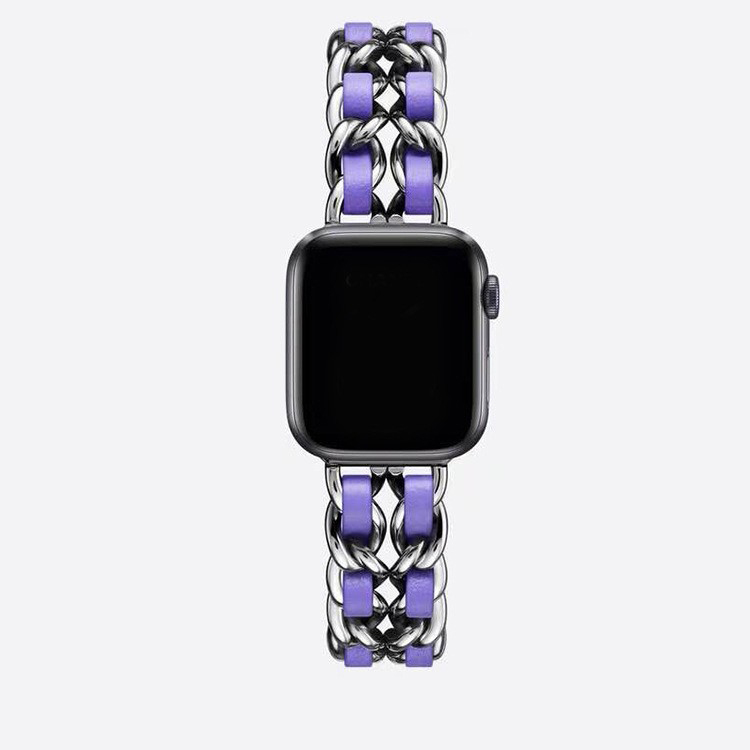 Argent avec du violet