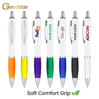 Offre promotionnelle express 3 jours : Stylo bille ergonomique Goodstar en plastique, forme gourde, encre noire 1,0 mm, UV