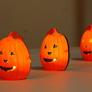 โคมไฟกลางคืนรูปฟักทองตั้งโต๊ะใช้แบตเตอรี่อุปกรณ์ประกอบฉากฟักทองโคมไฟกลางคืนสำหรับเด็ก - Product Image 3