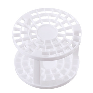 Desktop <b>Makeup</b> Brush <b>Holder</b> 49 Compartment Large Capacity Plastic Storage Rack With Partitions For Cosmetic Tools Organizers - Product Image 5